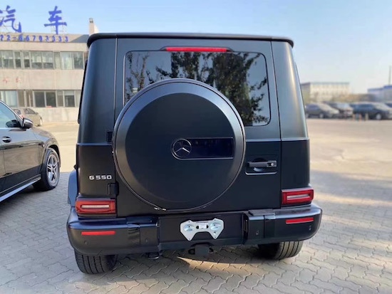 2021款奔驰g500磨砂黑 小长假提前特惠