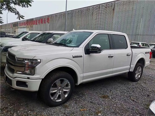 凤凰网汽车 运城 降价 正文 2021款福特f150白金版 福特猛禽f150皮卡