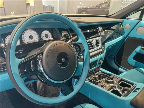 21款劳斯莱斯魅影钻石白内绿松石现车  