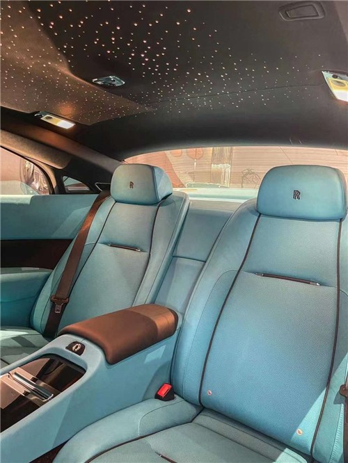 21款劳斯莱斯魅影钻石白内绿松石现车  