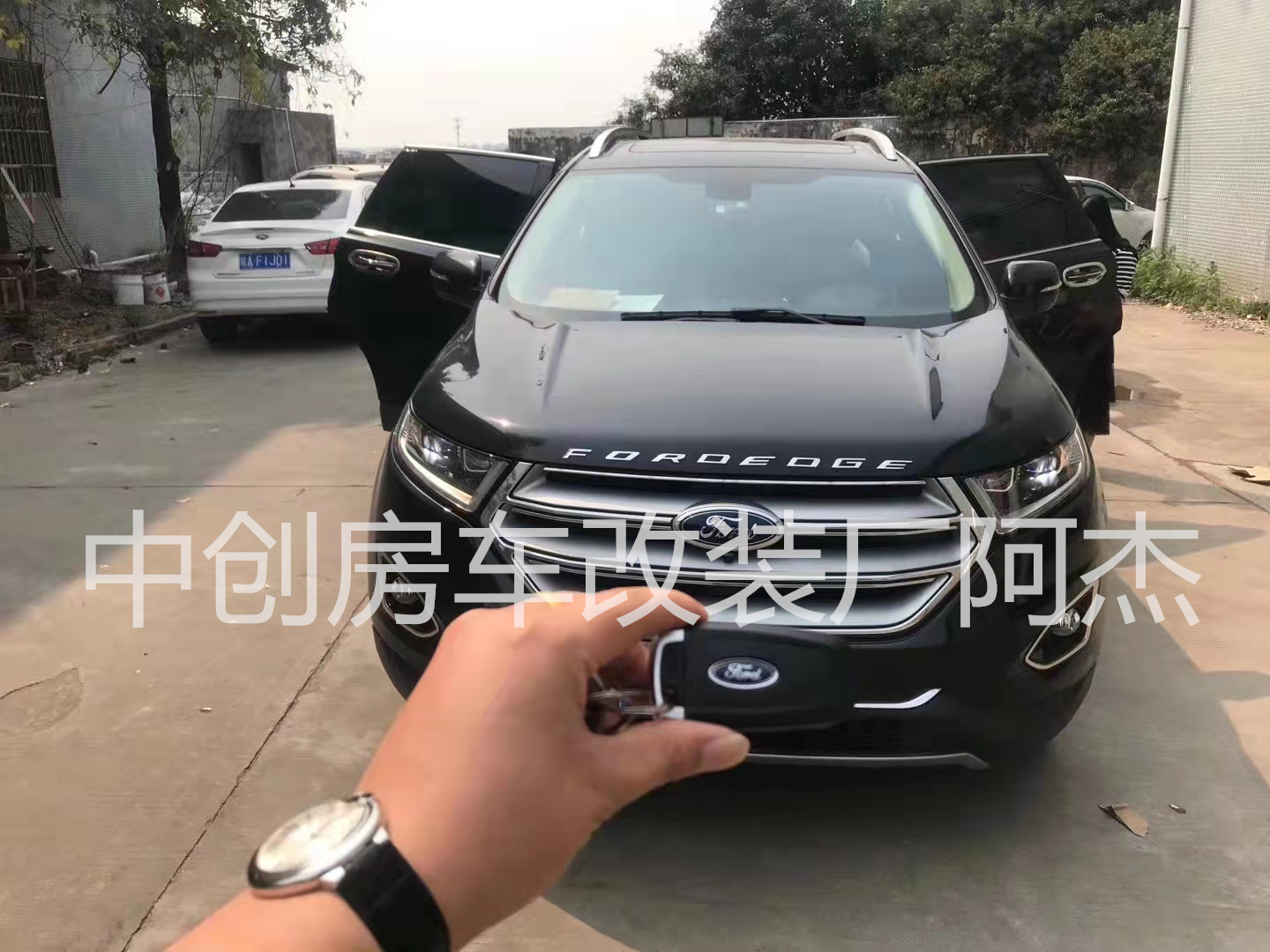 福特锐界改装航空座椅中排航椅无损