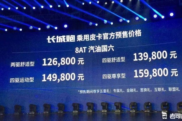 准备开“炮”去野了么？长城炮皮卡乘用版预售12.68万起