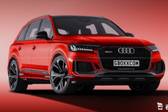 搭载双涡轮增压V8发动机 奥迪全新RS Q7渲染图