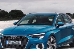 奥迪全新的A3，这个颜值我觉得可以