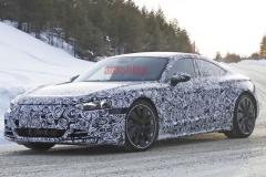 奥迪E-Tron GT冬季测试谍照首曝 最快有望年内发布
