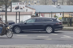 大众Arteon旅行车路试谍照曝光