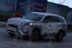 新款奇瑞瑞虎8谍照曝光 前脸造型变化大