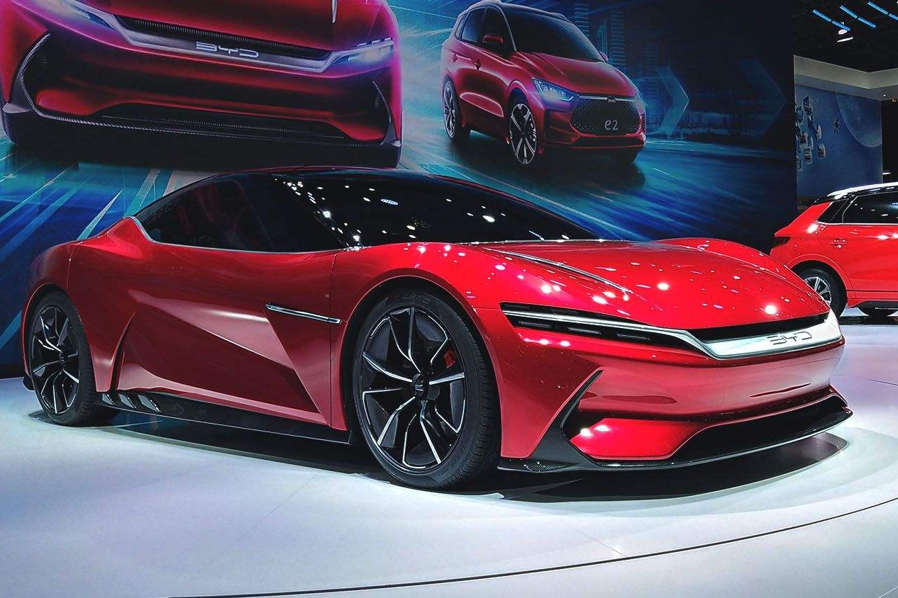 比亚迪重磅中大型轿跑“汉”发布在即，凭2.9S能否干掉Model3？