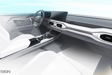 家族设计语言/7座车型可选 吉利豪越内饰设计图曝光