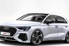 奥迪全新RS 3动力大涨19kW 最快年底亮相/效果图曝光