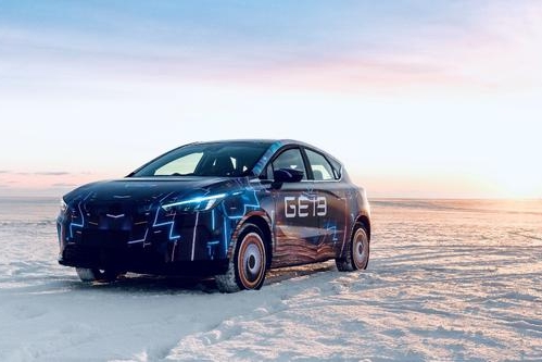 零下30度的极寒考验 几何C冰雪测试谍照曝光