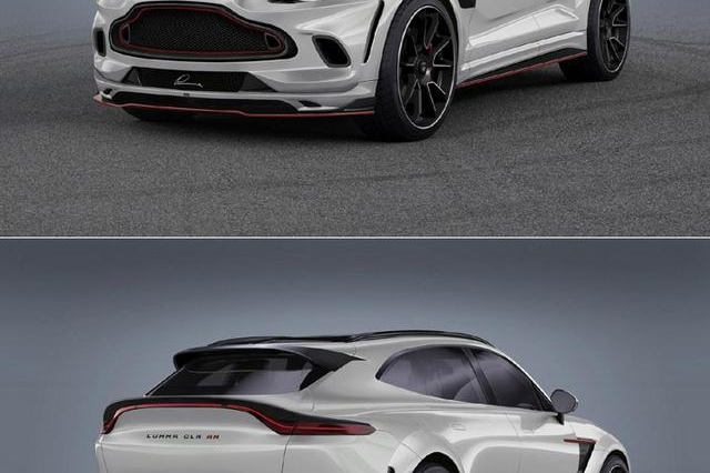 Aston Martin DBX最新套件上身，改完可别再误认为福特