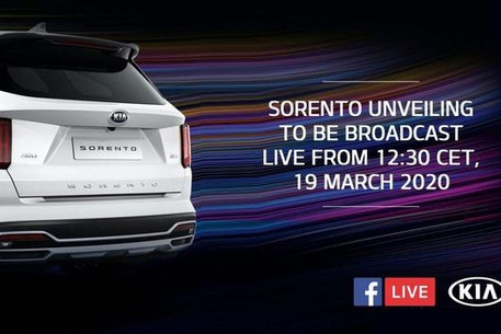 瞄准汉兰达 全新索兰托3月20日网络发布