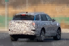 疑似红旗E115测试谍照曝光 全新大型纯电SUV/续航或超600km