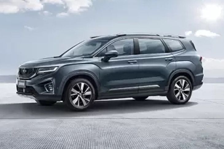 吉利豪越更多官图发布 定位中大型SUV 5座/7座布局可选