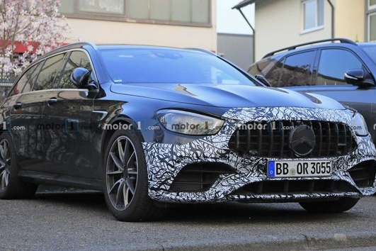 新款AMG E 63旅行版谍照曝光 西装暴徒