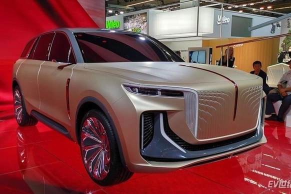 续航超600公里 红旗纯电动SUV车型曝光