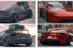 废土风格领衔主演，2.1秒破百特斯拉Roadster改装案例合集