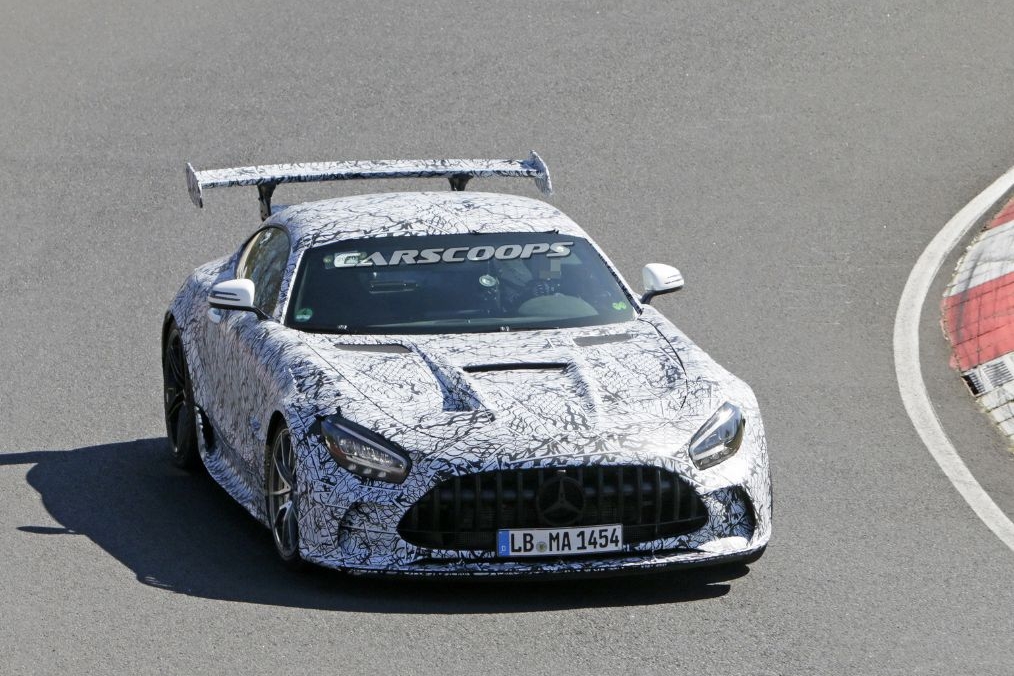 梅赛德斯-AMG GT R Black Series谍照
