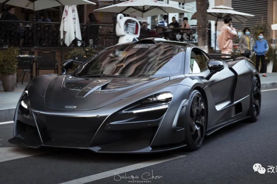 “耐克”大跑车上身限量宽体套件，改完比大哥P1还要霸气