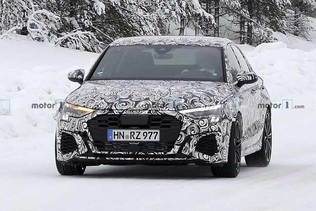 奥迪全新RS 3测试谍照 全新设计/动力依旧强劲