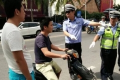 广州交警近期查处涉摩交通违法行为近17000宗