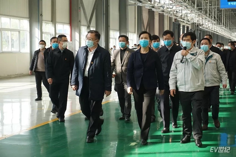 浙江省副省长王文序一行走访合众 调研企业疫情防控及复产复工情况