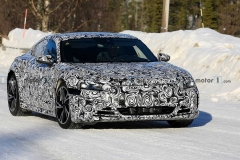 奥迪E-Tron GT雪地路试谍照