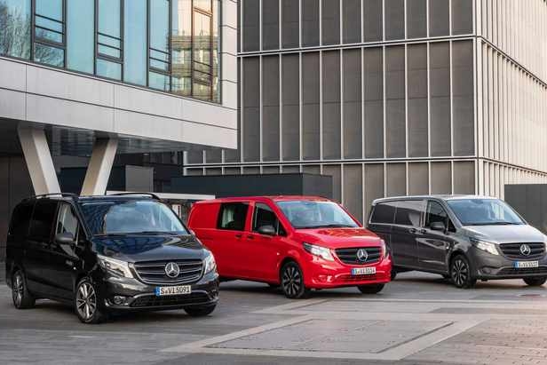 奔驰新款威霆/纯电版正式发布 外观内饰全新设计