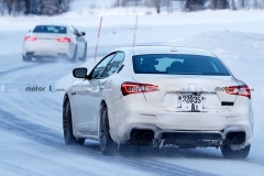 玛莎拉蒂Ghibli雪地路试谍照曝光