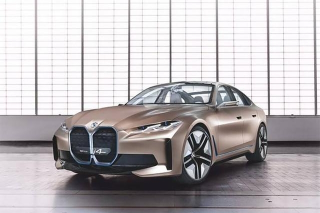 行走的鼻孔来了，宝马i4概念车发布