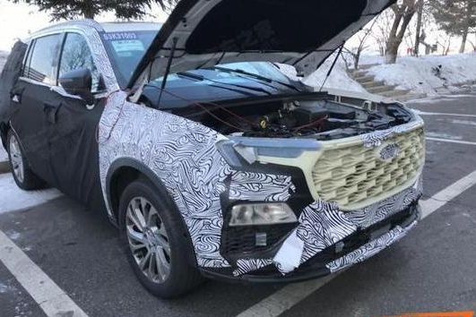 这是福特车？乍一瞅我还以为是现代呢