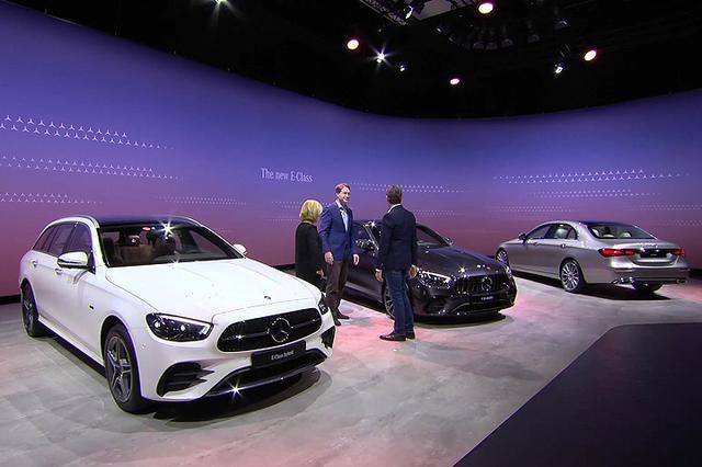 改款E级全球首发，网友齐呼：外观走下坡路，丢魂了！