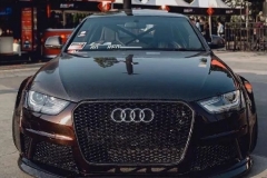 谁说玩姿态就不能跑？低趴宽体奥迪A4移植RS5 V8引擎