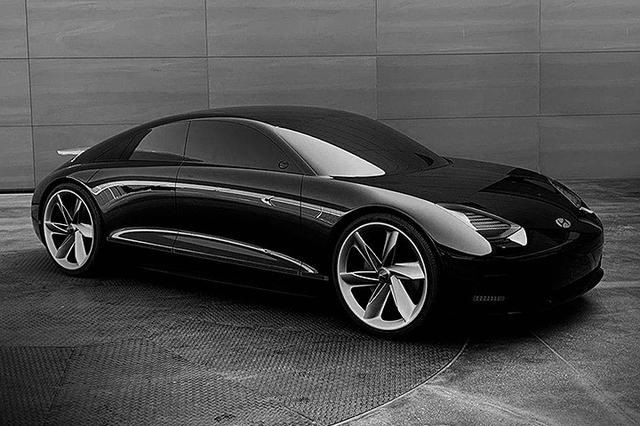 真把方向盘拿掉了，这款现代会是未来汽车的模样？