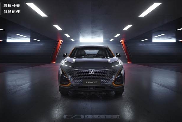 长安UNI-T正式首发亮相 “无边界”设计/内饰配双连屏