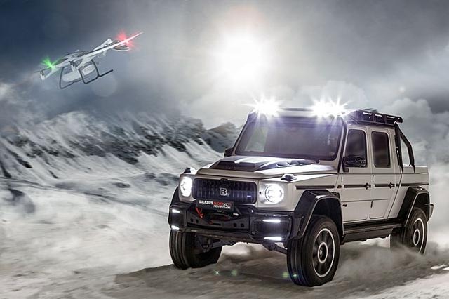 奔驰大G化身性能货卡，Brabus还赋予超跑级动力！