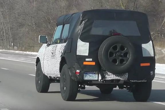 2021款Ford Bronco谍照发布，二季度亮相