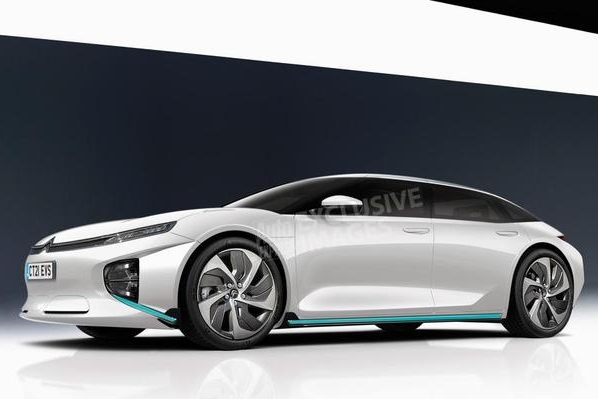 接替C6，东风雪铁龙全新旗舰车型曝光，比特斯拉Model S好看