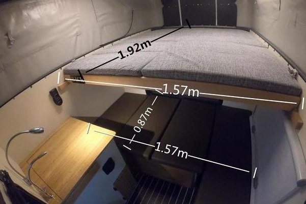 动手能力最强的车主，皮卡终于被改装房车，真心不错！