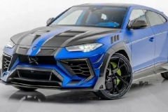 Mansory改了台凶狠的蓝牛，它叫Venatus Urus