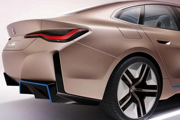 宝马i4纯电动概念车正式发布 定位四门轿跑 将2021年量产