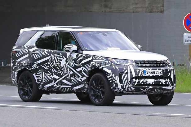 新款路虎发现谍照 将推出插电混动版车型