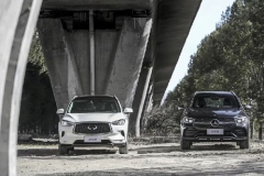 硬碰硬 | 肩并肩  梅赛德斯-奔驰 长轴距GLC vs.英菲尼迪 QX50