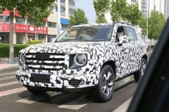 哈弗全新SUV路试谍照曝光 造型很硬派