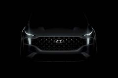 现代新款胜达预告图曝光 9月欧洲首发亮相