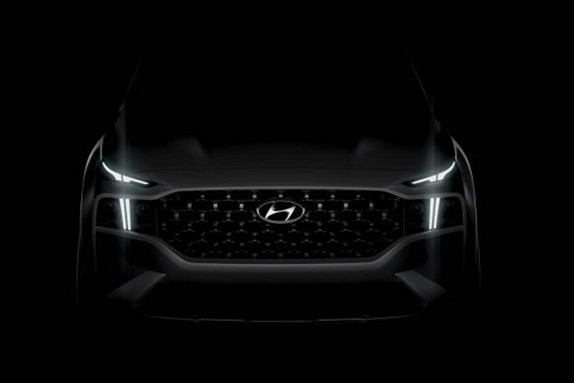 新款现代胜达预告图曝光！将推多版本动力车型