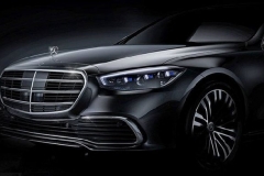 全新奔驰S级预告图发布 将9月正式亮相 预计年底入华