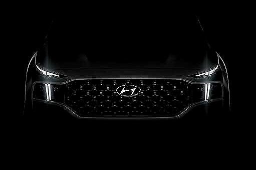 这诡异的前脸，现代预告改款Santa Fe很不一样