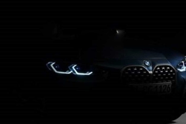全新宝马4系预告图 6月2日首发亮相